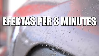 HIDROFOBIŠKAS AUTOMOBILIS PER 3 MINUTES  IŠBANDOME SONAX PRIEMONES  Savaitgalio Kariai  8 [upl. by Timmie]