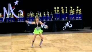 Madison Baton Twirl Routine at National Competition [upl. by Drais]