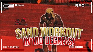 SAND WORKOUT FOR BASKETBALL EXPLOSIVENESS AND AGILITY [upl. by Teresa]