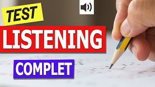 Entrainement TOEIC  LISTENING TEST [upl. by Anerroc439]