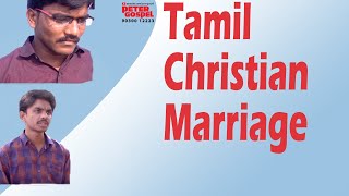 Tamil Christian Marriage Short Film  Peter Gospel [upl. by Godfry]