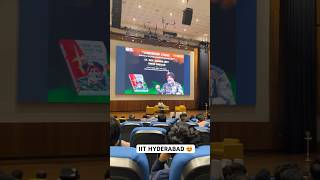 Lt Gen kanwal jeet singh dhillon at IIT HYDERABAD 😍 TinyDhillon [upl. by Aklog]