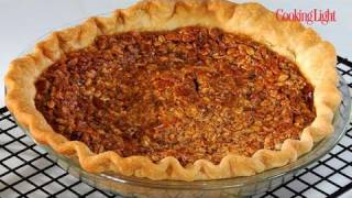 How to Make Light Oatmeal Pecan Pie  Cooking Light [upl. by Adnicaj]