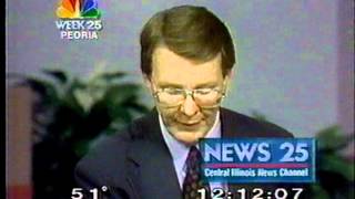 1993 News 25 Update  PEORIA ILLINOIS [upl. by Hanae432]