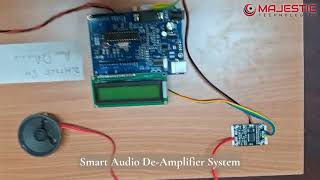 Smart Audio De Amplifier System  Embedded System  ECE  EEE  Power Electronics Projects [upl. by Arza]