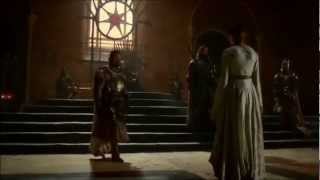 Game of Thrones Season 2 All SansaampSandor Scenes [upl. by Aihsyt]