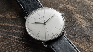 Junghans Max Bill Automatic Review  The Best Looking Dress Watch For 1000 [upl. by Carrol]