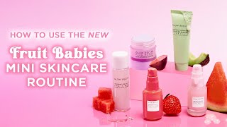 How to Use the New Fruit Babies Mini Skincare Routine  Glow Recipe [upl. by Nims]