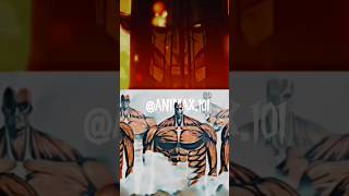 Eren Colossal X Wall Titan Vs All Titans anime attackontitan aot foundingtitan [upl. by Elbring]