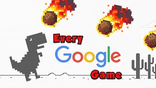 I Played Every Hidden Google Game [upl. by Kassie]