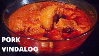 East Indian Pork Vindaloo  How To Make Pork Vindaloo East Indian Style  Vindaloo Recipe [upl. by Booma966]