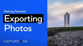 Capture One Pro Tutorials  Exporting Photos [upl. by Nytsyrk]