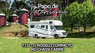 MOTORHOME SANTO INÁCIO 71 SI  COMPACTO E CHASSI CABINE  PAPO DE MOTORHOME 102  131222 [upl. by Alejandrina]