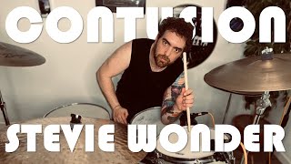 Contusion  Stevie Wonder Drum Cover [upl. by Leoline20]