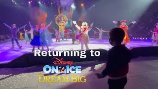 The Return of Disney on Ice  Dream Big  March 2021  Rinkside Seats  Club Lexus  BBampT Center [upl. by Pazia]