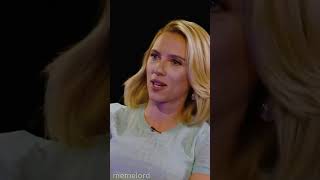 Chris Hemsworth roasts Scarlett Johansson 💅 shorts marvel scarlettjohansson chrishemsworth [upl. by Linzy735]