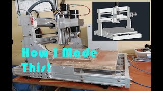 Building a CNC machine better than 3018 and 3020 pro combined [upl. by Eynaffit]