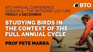 BTO Conference 2022 Session 5 Witherby Lecture [upl. by Claiborn]