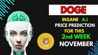 Insane DOGE COIN Price Prediction for THIS WEEK by AI [upl. by Malkin295]