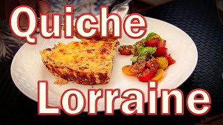 Quiche Lorraine paj med fläsk ost och äggstanning [upl. by Cirederf]