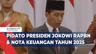 Pidato Presiden Jokowi RAPBN amp Nota Keuangan Tahun 2025 [upl. by Zakarias]