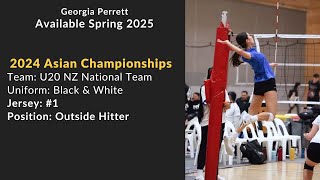 Georgia Perrett Spring 2025 Asian Championships [upl. by Acnairb]