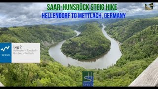 SaarHunsrück Best mountain trails in Germany from Hellendorf to Mettlach [upl. by Gris]