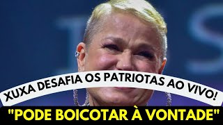 Xuxa Desafia os Patriotas ao Vivo e Veja no que Deu🔥 [upl. by Akirehs]