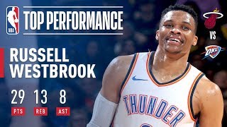 Russell Westbrook With A THUNDEROUS Performance [upl. by Silvester290]