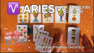 ♈️ARIES  ❤️ LOVE AT FIRST SIGHT tarot aries lovemessages [upl. by Keelin]