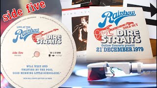 Dire Straits  Live At The Rainbow 1979 Side 5  Vinyl LP [upl. by Drisko]