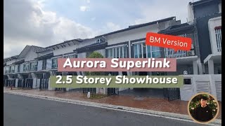 25Storey Rumah Superlink  Ruby Aurora Residence SHOWUNIT  Cyberjaya  26x70  2550sf [upl. by Southard866]