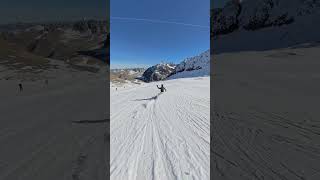 Pitztaler Gletscher Snowboard Carving snow snowboarding pitztal [upl. by Reham]