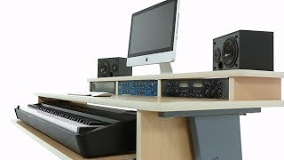 AZ2 Maple Keyboard Studio Desk [upl. by Nileuqaj410]