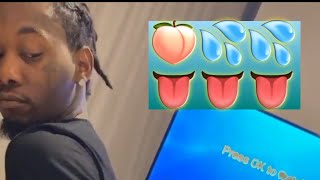 Offset plays with cardi b puy [upl. by Latisha]