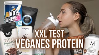 VEGAN PROTEINPULVER TEST  Esn More Evo Sportsfuel Rocka Tropeaka Drogerie  annrahel [upl. by Kassity]