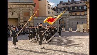 Södra skånska regementet vaktade slottet [upl. by Analle]