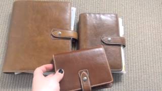 Malden Filofax Leather Comparsion [upl. by Ytitsahc183]