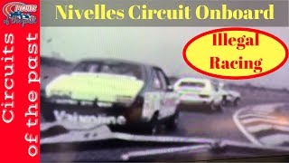 NivellesBaulers Circuit onboard lap during illegal race at abandoned race track [upl. by Idalla]