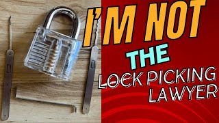 Im Not The Lock Picking Lawyer I make an attempt to become an expert picker like the Lawyer [upl. by Baer]