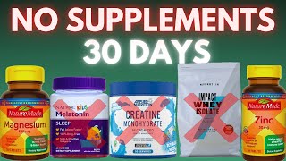 i stopped taking supplements For 30 days [upl. by Hamon]