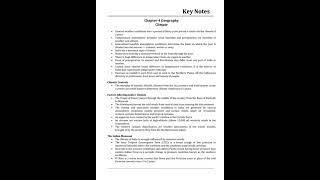 9th class geography chapter 4  climate  handwritten notes notes ncert 9th [upl. by Skiba]