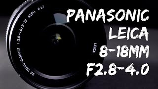 Best wide angle lens for the Panasonic GH5  Panasonic Leica 818mm lens Review [upl. by Nagard641]