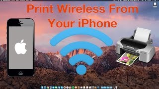 How to Print Wireless from Your iPhone and iPad [upl. by Hendrickson]