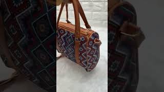 Designable Dholak Sling Bag For Women And Girls😍🆕😍🆕🆕😍🆕😍Material ikkat PatolaSize [upl. by Faunie]