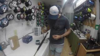 How to Properly Mount Offshore Reels to Rods  Haddrells Point Tackle [upl. by Khorma]