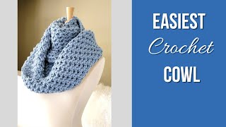 Crochet Hooded Cowl Scarf Tutorial  Easy Tutorial For Cozy Winter Wear [upl. by Yednarb]