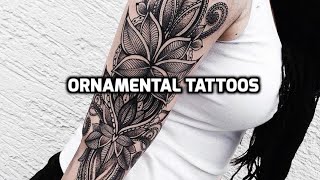 Ornamental Tattoos HD  Best Tattoos [upl. by Nanek]