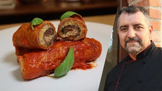 Involtini di carne al sugo  ricette e cucina 75 [upl. by Soph]