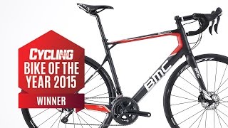 BMC Granfondo GF01 Disc 105  Bike of the Year 2015 Winner [upl. by Tyrrell50]